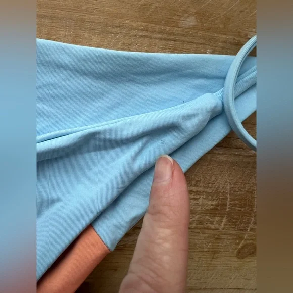 L* Space Orange and Blue Dani Classic Bikini Bottom Women's Small - Picture 9 of 9